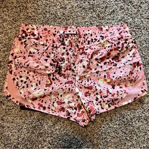 RBX Pink and Black Athletic Shorts Lightweight Elastic Waist